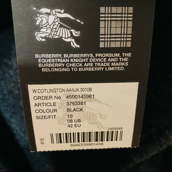 BURBERRY PEA COAT - Picture 5 of 9